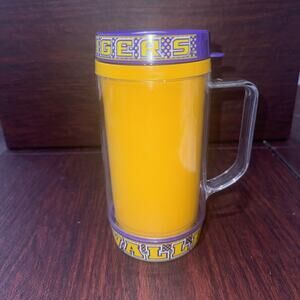 LSU Tigers Insulated 40 oz Tumbler with Easy-Grip Handle